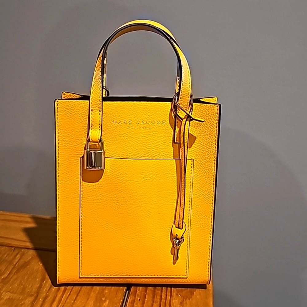 Marc Jacobs New Micro Leather Cross Body Tote